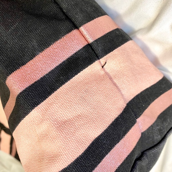 Victoria’s Secret Metallic Striped Tote Bag - Picture 7 of 8